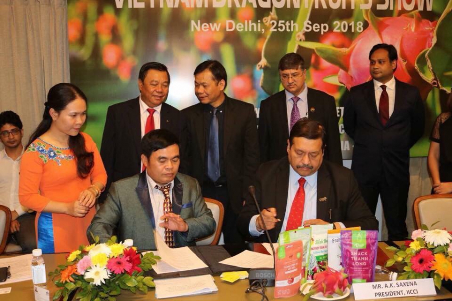 Binh Thuan promotes dragon fruits in India